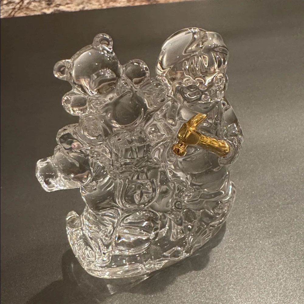Marquis by Waterford Crystal Elves making the Toys Elf Figurine